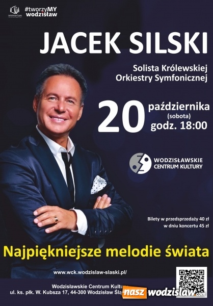 Zdjęcie w galerii na portalu naszwodzislaw.com: Jacek Silski w WCK. Wygraj wejściówkę na koncert wiadomości z regionu