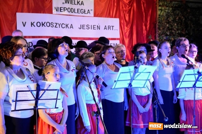 Zdjęcie w galerii na portalu naszwodzislaw.com: W Kokoszycach było artystycznie i patriotycznie wiadomości z regionu