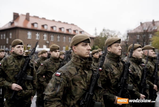 Zdjęcie w galerii na portalu naszwodzislaw.com: Przysięga żołnierzy 13. Śląskiej Brygady Obrony Terytorialnej wiadomości z regionu