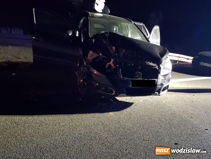 Zdjęcie w galerii na portalu naszwodzislaw.com: Zderzenie passata i suzuki na DK 78 Olza-Chałupki wiadomości z regionu