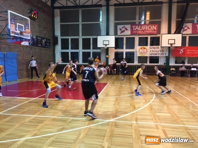 Zdjęcie w galerii na portalu naszwodzislaw.com: Młodzi koszykarze z Wodzisławia Śląskiego z pierwszym zwycięstwem w dywizji B wiadomości z regionu