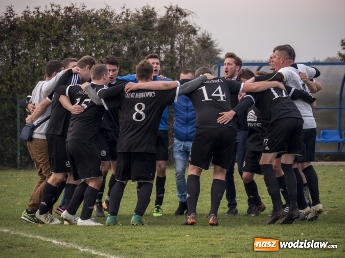 Zdjęcie w galerii na portalu naszwodzislaw.com: Markowice kontra Bełsznica. Wszystko rozegrało się w drugiej połowie wiadomości z regionu