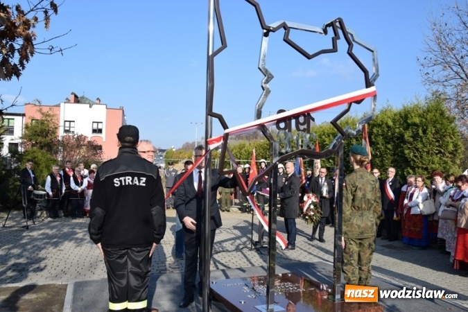 Zdjęcie w galerii na portalu naszwodzislaw.com: Obchody odzyskania Niepodległości w gminie Mszana wiadomości z regionu