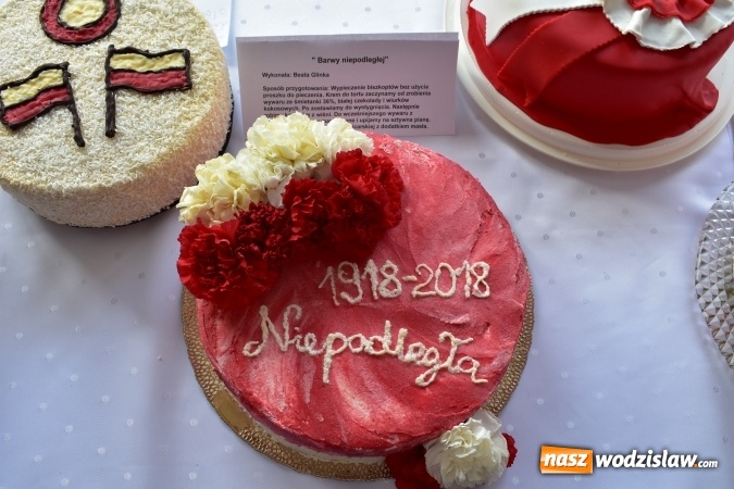 Zdjęcie w galerii na portalu naszwodzislaw.com: Słodkie sto lat Niepodległej w wodzisławskim Ekonomiku wiadomości z regionu
