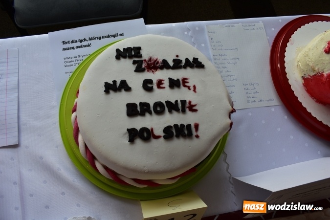 Zdjęcie w galerii na portalu naszwodzislaw.com: Słodkie sto lat Niepodległej w wodzisławskim Ekonomiku wiadomości z regionu