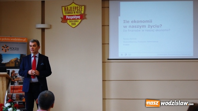 Zdjęcie w galerii na portalu naszwodzislaw.com: Ciekawe wykłady w ramach Światowego Tygodnia Przedsiębiorczości w  wodzisławskim PCKZiU wiadomości z regionu