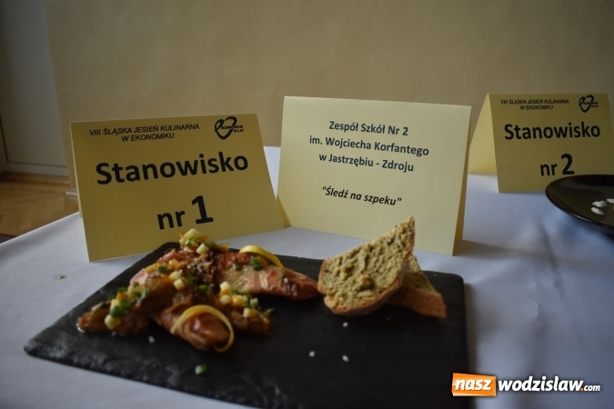 Zdjęcie w galerii na portalu naszwodzislaw.com: VIII Śląska Jesień Kulinarna w ZSE w Wodzisławiu Śląskim wiadomości z regionu