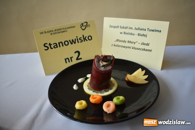 Zdjęcie w galerii na portalu naszwodzislaw.com: VIII Śląska Jesień Kulinarna w ZSE w Wodzisławiu Śląskim wiadomości z regionu
