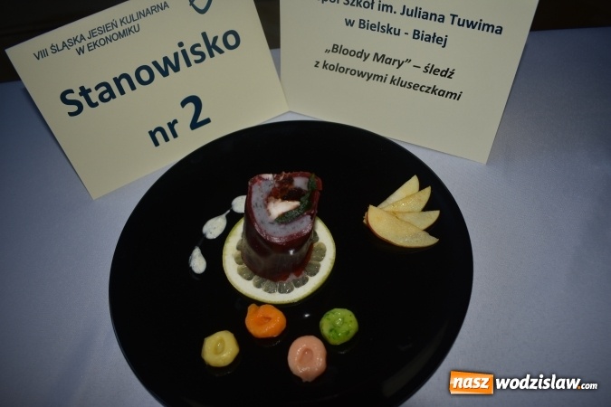 Zdjęcie w galerii na portalu naszwodzislaw.com: VIII Śląska Jesień Kulinarna w ZSE w Wodzisławiu Śląskim wiadomości z regionu