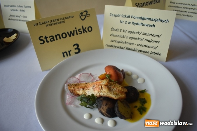 Zdjęcie w galerii na portalu naszwodzislaw.com: VIII Śląska Jesień Kulinarna w ZSE w Wodzisławiu Śląskim wiadomości z regionu