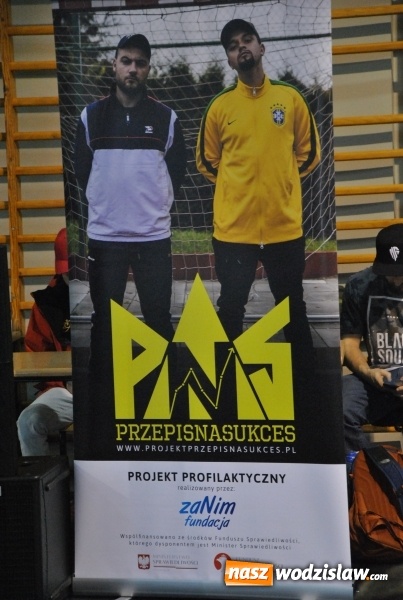 Zdjęcie w galerii na portalu naszwodzislaw.com: Profilaktyka w rytmie rapu w ZST wiadomości z regionu