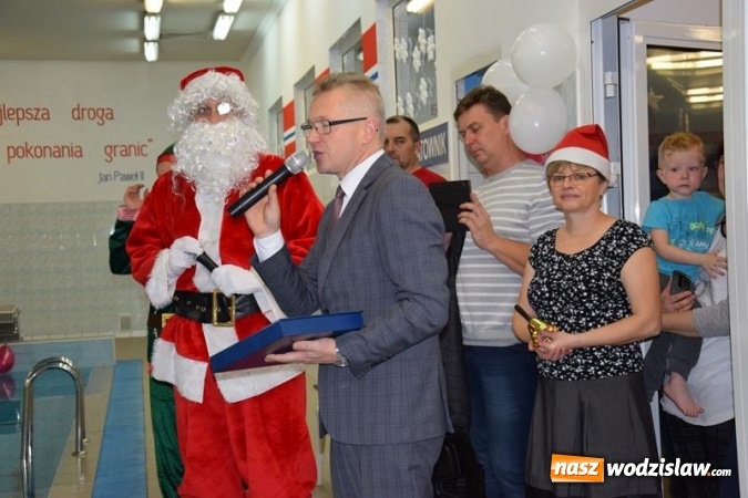 Zdjęcie w galerii na portalu naszwodzislaw.com: 20-lecie Krytej Pływalni w Połomi z Mikołajem wiadomości z regionu