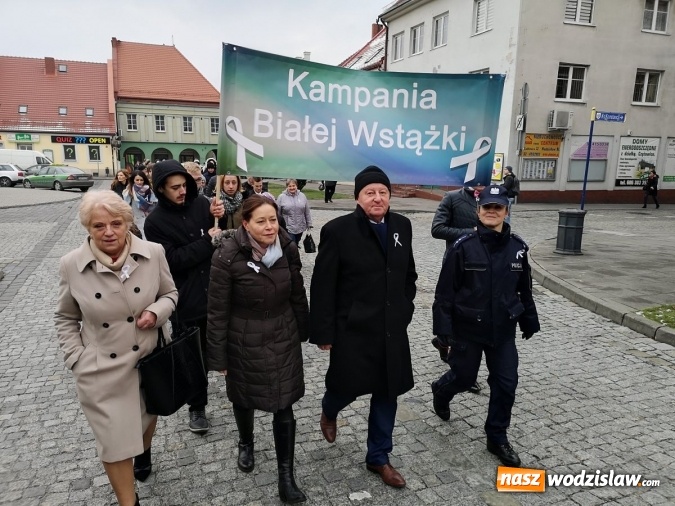 Zdjęcie w galerii na portalu naszwodzislaw.com: Biały marsz po raz drugi przeszedł ulicami Wodzisławia Śląskiego wiadomości z regionu