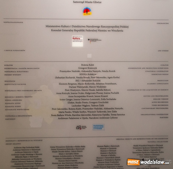 Zdjęcie w galerii na portalu naszwodzislaw.com: Żydzi na Górnym Śląsku. Otwarcie wystawy stałej w gliwickim Muzeum wiadomości z regionu