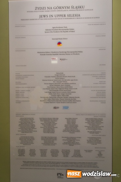 Zdjęcie w galerii na portalu naszwodzislaw.com: Żydzi na Górnym Śląsku. Otwarcie wystawy stałej w gliwickim Muzeum wiadomości z regionu