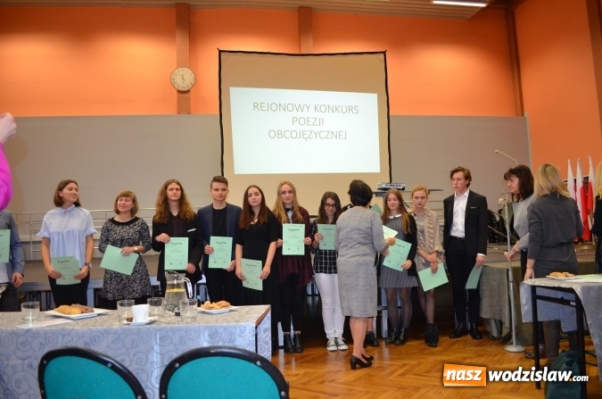 Zdjęcie w galerii na portalu naszwodzislaw.com: Uczniowie wodzisławskiej Jedynki na podium Konkursu Poezji Obcojęzycznej wiadomości z regionu