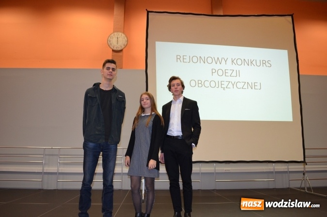 Zdjęcie w galerii na portalu naszwodzislaw.com: Uczniowie wodzisławskiej Jedynki na podium Konkursu Poezji Obcojęzycznej wiadomości z regionu