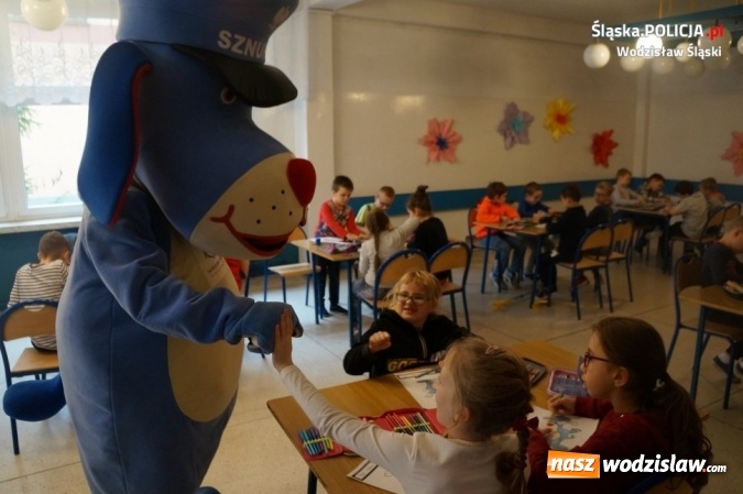 Zdjęcie w galerii na portalu naszwodzislaw.com: Wodzisławscy uczniowie i przedszkolacy bili rekord Polski w kolorowaniu Sznupka wiadomości z regionu