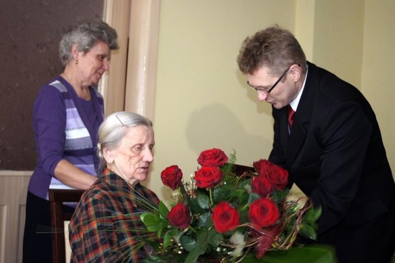 Zdjęcie w galerii na portalu naszwodzislaw.com: Maria Salamon świętowała setne urodziny wiadomości z regionu