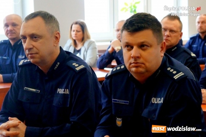 Zdjęcie w galerii na portalu naszwodzislaw.com: Wodzisławscy policjanci podsumowali rok 2018 wiadomości z regionu