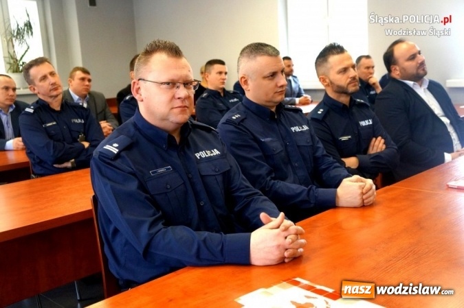 Zdjęcie w galerii na portalu naszwodzislaw.com: Wodzisławscy policjanci podsumowali rok 2018 wiadomości z regionu
