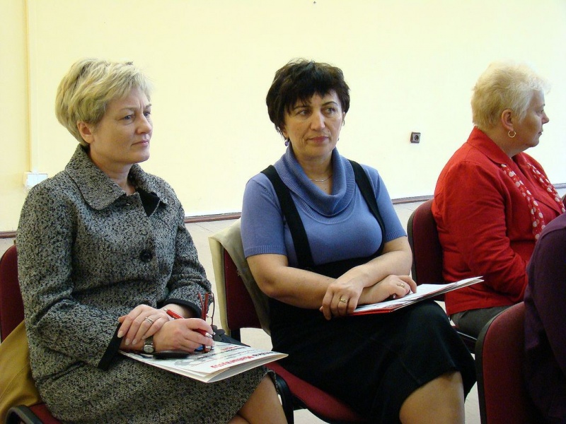 Zdjęcie w galerii na portalu naszwodzislaw.com: Na AHE dyskutowali o reformie wiadomości z regionu