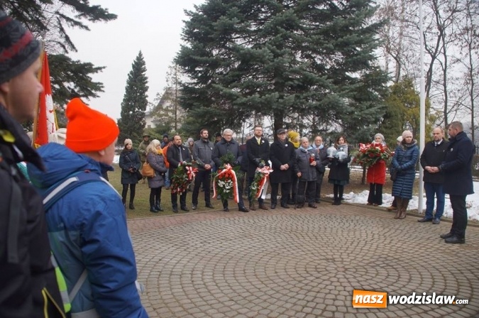 Zdjęcie w galerii na portalu naszwodzislaw.com: W Wodzisławiu Śląskim uczczono 74. rocznicę Marszu Śmierci wiadomości z regionu