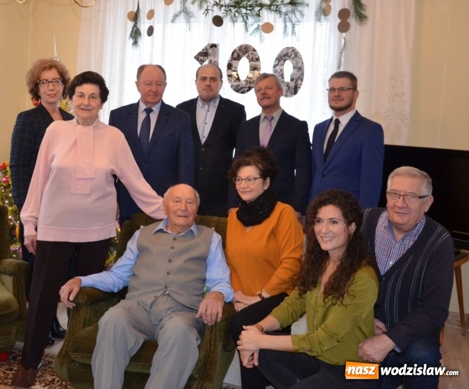 Zdjęcie w galerii na portalu naszwodzislaw.com: Alojzy Kałuża z Turzy Śląskiej obchodził setne urodziny wiadomości z regionu