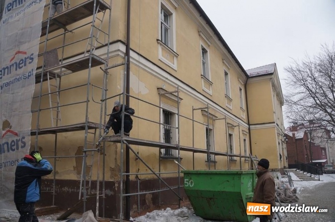 Zdjęcie w galerii na portalu naszwodzislaw.com: Trwa remont Pałacu Dietrichsteinów wiadomości z regionu