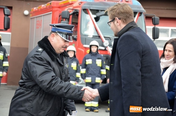 Zdjęcie w galerii na portalu naszwodzislaw.com: Dwa nowe samochody bojowe dla jednostek OSP z powiatu wodzisławskiego wiadomości z regionu