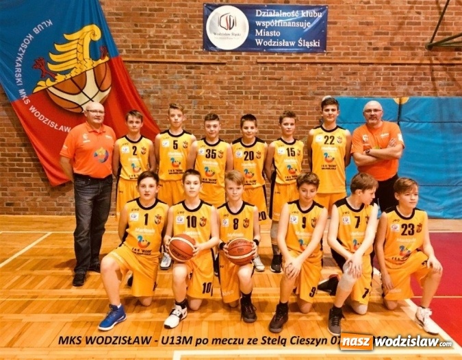 Zdjęcie w galerii na portalu naszwodzislaw.com: Doskonały mecz wodzisławskich koszykarzy. Lider finału A śląskich rozgrywek U13M pokonany  wiadomości z regionu