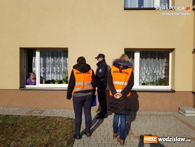 Zdjęcie w galerii na portalu naszwodzislaw.com: Policjanci i urzędnicy razem w walce ze smogiem wiadomości z regionu