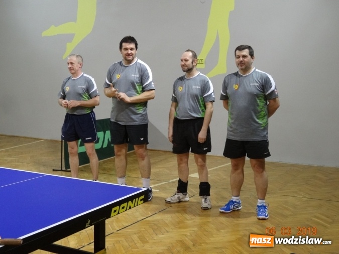 Zdjęcie w galerii na portalu naszwodzislaw.com: Rozpoczęła się runda rewanżowa trzeciej ligi tenisa stołowego wiadomości z regionu