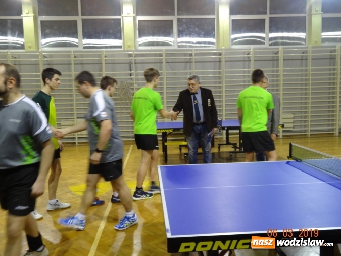 Zdjęcie w galerii na portalu naszwodzislaw.com: Rozpoczęła się runda rewanżowa trzeciej ligi tenisa stołowego wiadomości z regionu