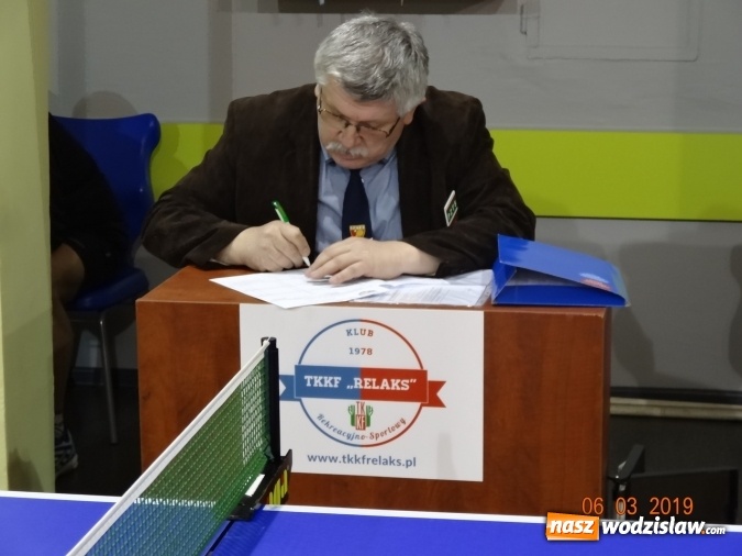 Zdjęcie w galerii na portalu naszwodzislaw.com: Rozpoczęła się runda rewanżowa trzeciej ligi tenisa stołowego wiadomości z regionu