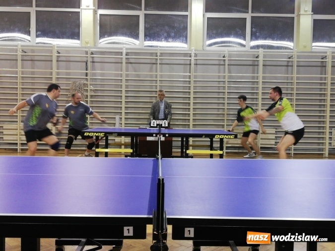 Zdjęcie w galerii na portalu naszwodzislaw.com: Rozpoczęła się runda rewanżowa trzeciej ligi tenisa stołowego wiadomości z regionu