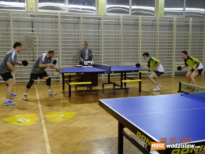 Zdjęcie w galerii na portalu naszwodzislaw.com: Rozpoczęła się runda rewanżowa trzeciej ligi tenisa stołowego wiadomości z regionu