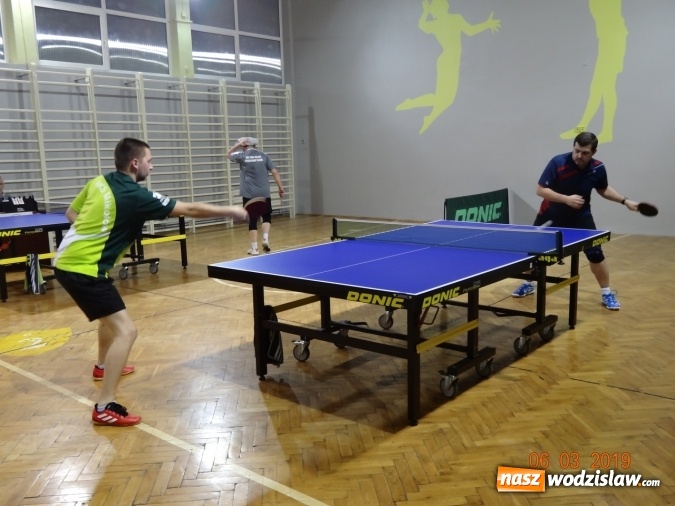 Zdjęcie w galerii na portalu naszwodzislaw.com: Rozpoczęła się runda rewanżowa trzeciej ligi tenisa stołowego wiadomości z regionu