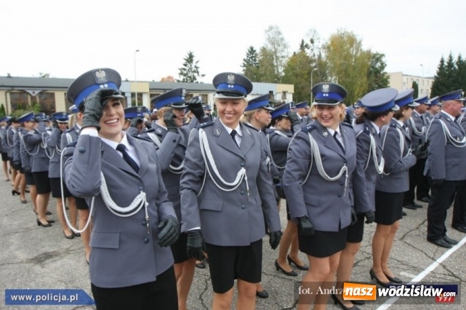 Zdjęcie w galerii na portalu naszwodzislaw.com: Kobieca twarz polskiej policji  wiadomości z regionu