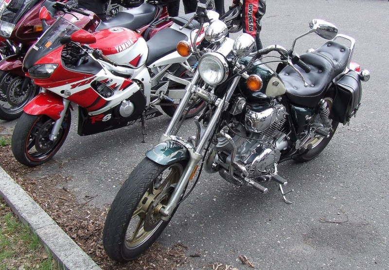 Zdjęcie w galerii na portalu naszwodzislaw.com: W Mszanie zawyły silniki motorów wiadomości z regionu