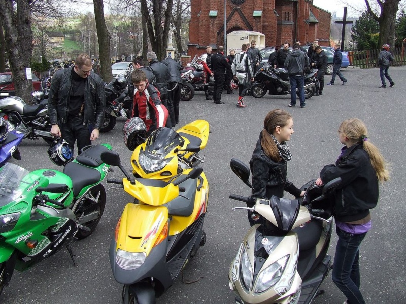 Zdjęcie w galerii na portalu naszwodzislaw.com: W Mszanie zawyły silniki motorów wiadomości z regionu