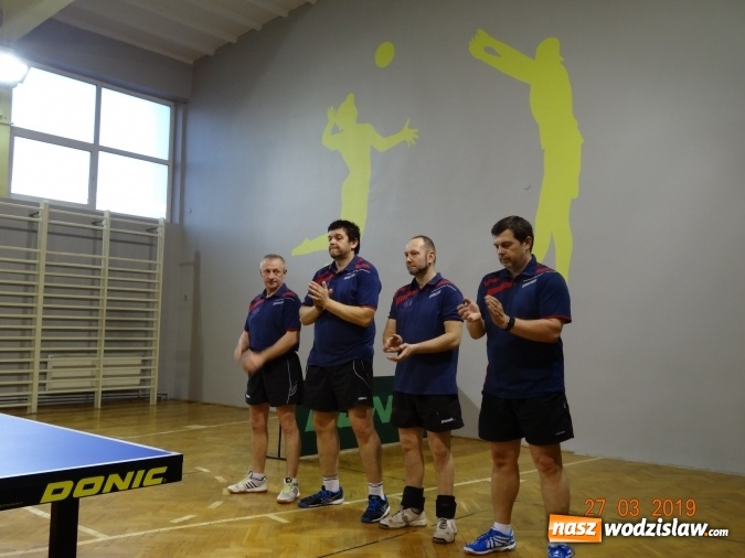 Zdjęcie w galerii na portalu naszwodzislaw.com: Tenis stołowy. Derby powiatu na remis wiadomości z regionu