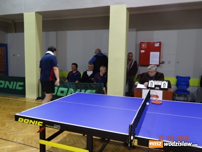 Zdjęcie w galerii na portalu naszwodzislaw.com: Tenis stołowy. Derby powiatu na remis wiadomości z regionu