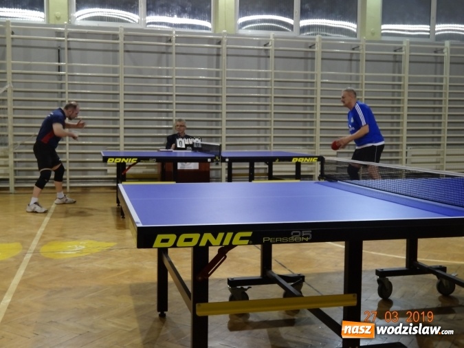 Zdjęcie w galerii na portalu naszwodzislaw.com: Tenis stołowy. Derby powiatu na remis wiadomości z regionu