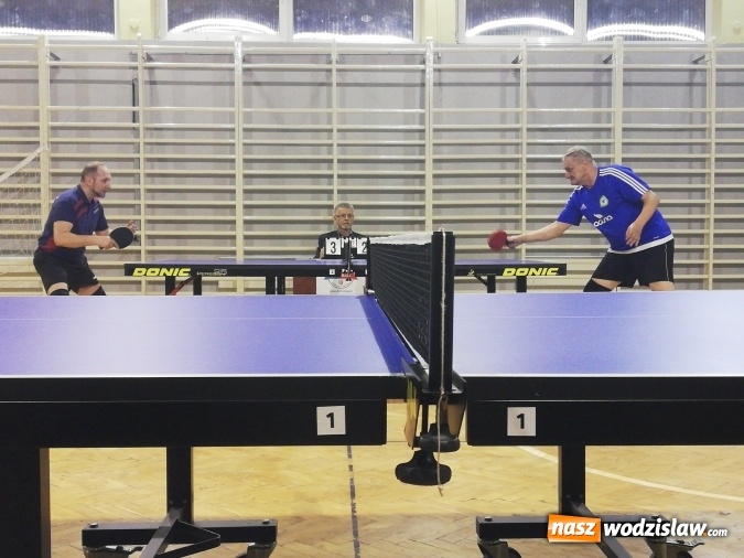 Zdjęcie w galerii na portalu naszwodzislaw.com: Tenis stołowy. Derby powiatu na remis wiadomości z regionu