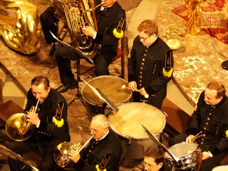 Zdjęcie w galerii na portalu naszwodzislaw.com: Po raz kolejny grali dla papieża  wiadomości z regionu