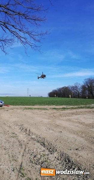 Zdjęcie w galerii na portalu naszwodzislaw.com: Wypadek motolotniarza w Lubomi. Mężczyzna nie miał licencji! wiadomości z regionu