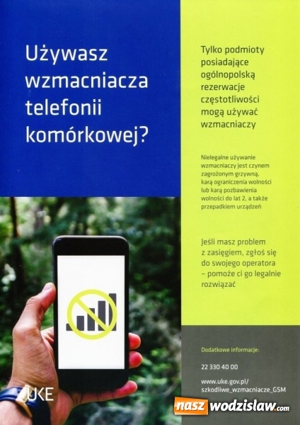 Zdjęcie w galerii na portalu naszwodzislaw.com: Wzmacniacze GSM mogą zaszkodzić wiadomości z regionu