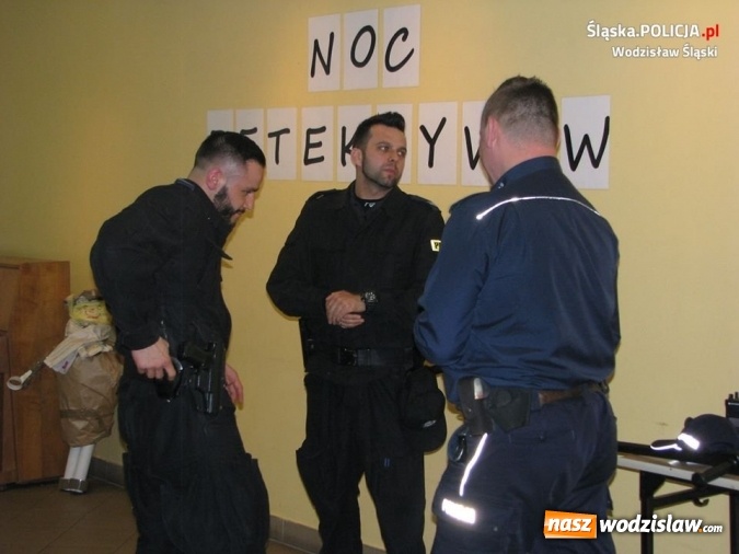 Zdjęcie w galerii na portalu naszwodzislaw.com: Noc detektywów z rydułtowskimi dzielnicowymi wiadomości z regionu