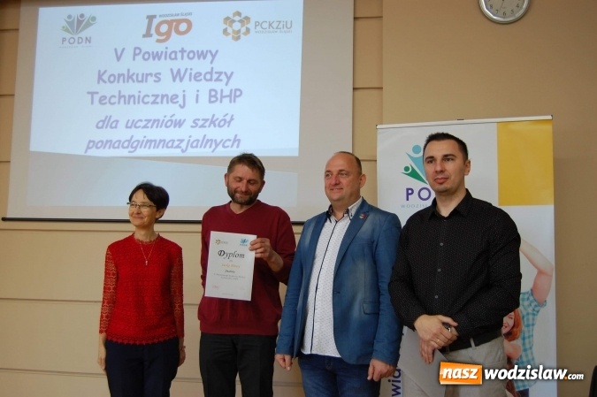 Zdjęcie w galerii na portalu naszwodzislaw.com: V Powiatowy Konkurs Wiedzy Technicznej i BHP w Wodzisławiu Śląskim wiadomości z regionu